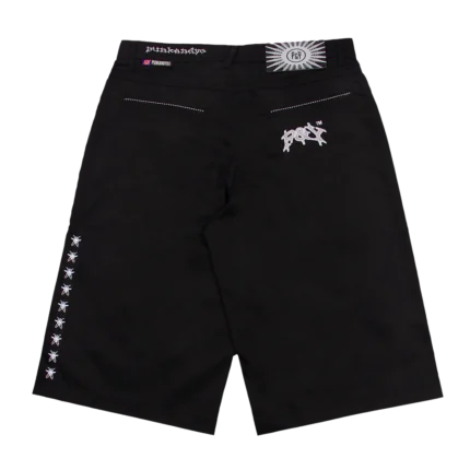 PUNKANDYO BLACK CHINO SHORTS