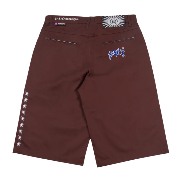 PUNKANDYO BROWN CHINO SHORTS