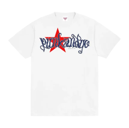 PUNKANDYO ALL STAR WHITE TSHIRT
