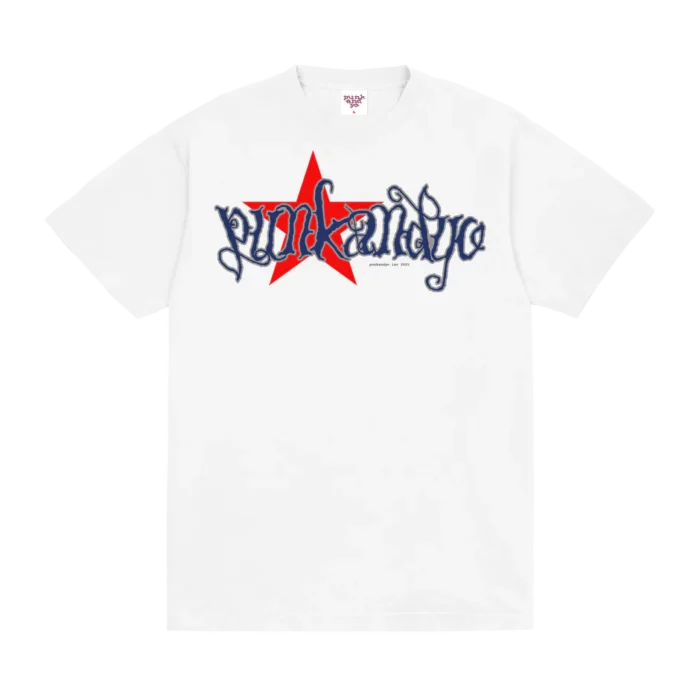 PUNKANDYO ALL STAR WHITE TSHIRT